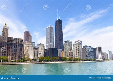 Chicago Skyline stock photo. Image of business, finance - 31764582