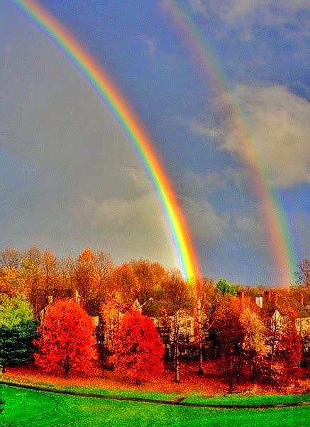 Double Rainbows ~ Stunning nature