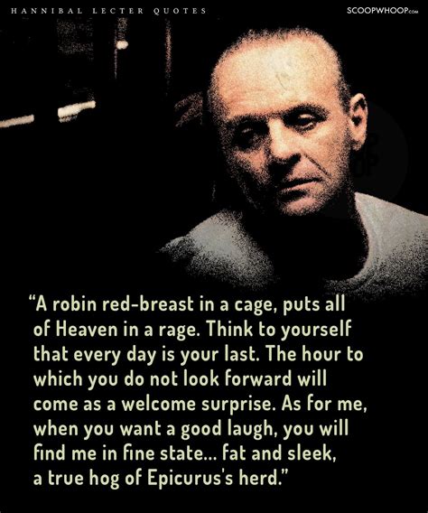20 Best Hannibal Lecter Quotes | 20 Hannibal Lecter Sayings