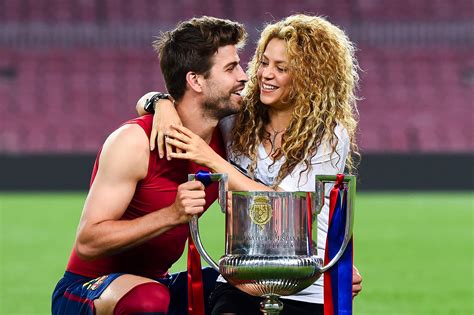 Gerard Pique Kicking Ball at Shakira | POPSUGAR Latina