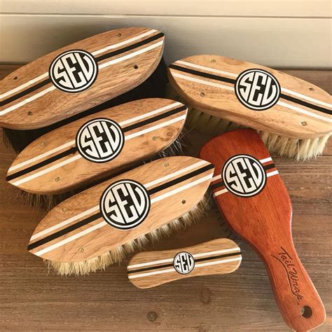 Custom/Personalized/Monogramed Horse Grooming Brushes | Etsy | Horse ...