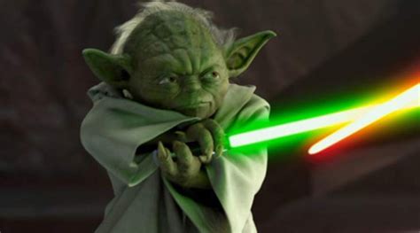 Silber Linings: The Yoda lightsaber duels are awesome, actually