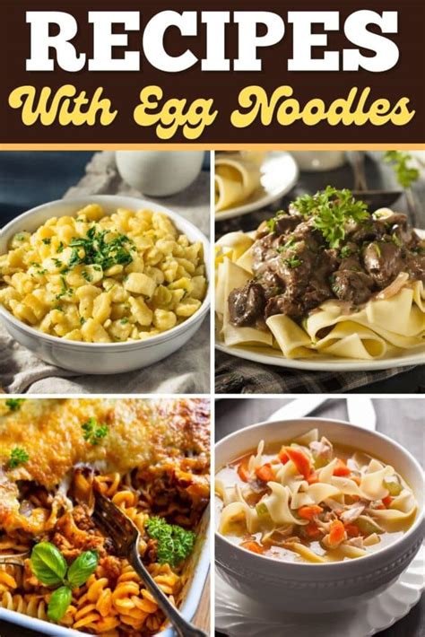 25 Easy Recipes with Egg Noodles - Insanely Good