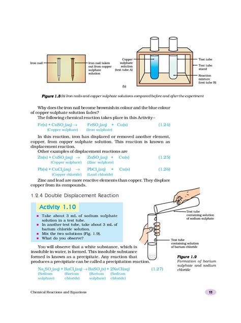 NCERT Book Class 10 Science Chapter 1 Chemical Reactions and Equations (PDF) - AglaSem