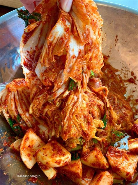 Korean Vegan Kimchi With Napa Cabbage, Baechu Pogi Kimchi | Recipe ...