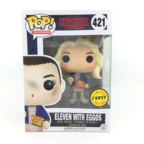 Stranger Things Eleven with Eggos Blonde Wig Limited Chase Edition POP - Mindzai Toy Shop