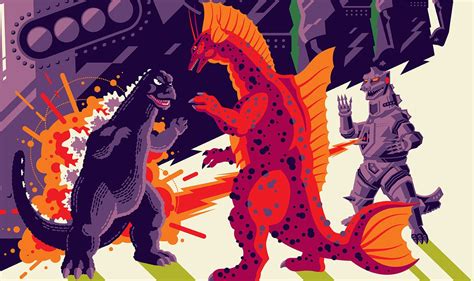 Terror Of Mechagodzilla Screenprinted Poster – Mondo