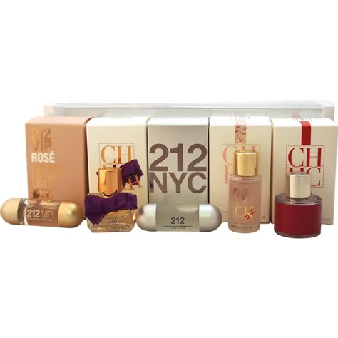 Carolina Herrera by Carolina Herrera for Women, 5 Pc Mini Gift Set ...