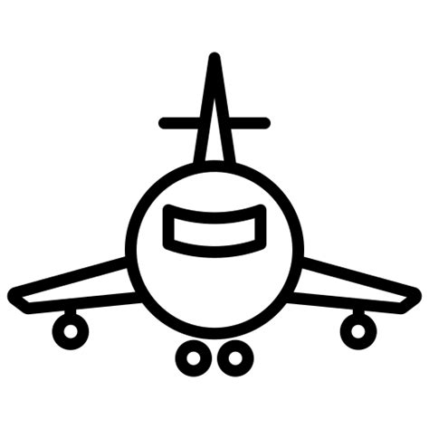 Airplane Icongeek26 Outline icon