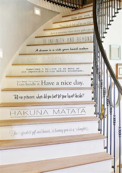 20 DIY Wallpapered Stair Risers Ideas To Give Stairs Some Flair ~ ScaniaZ