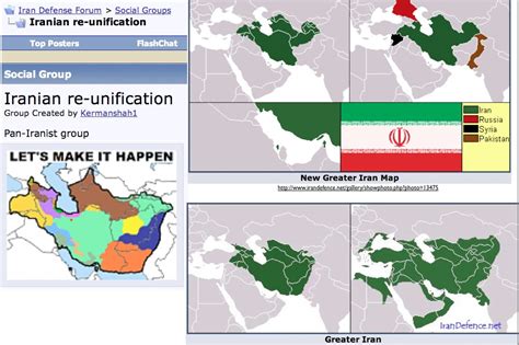 Greater Iran Map ~ AFP CV