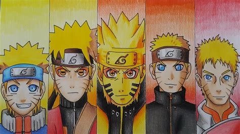 Uzumaki Naruto Evolution