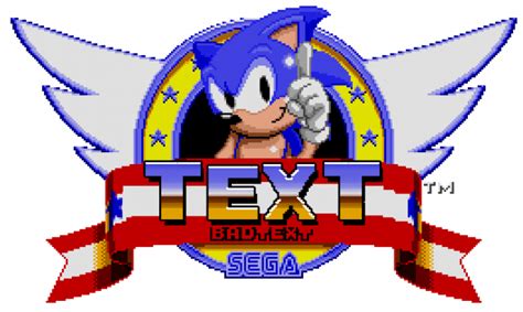 Sonic 1 title font | FontStruct