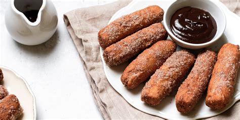 Doughnut Sticks with Chocolate Dip Recipe