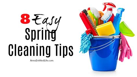 Spring Cleaning Tips