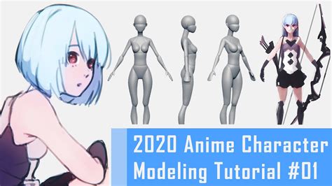 3D Modeling Anime Female Reference Free 3d anime models available for ...