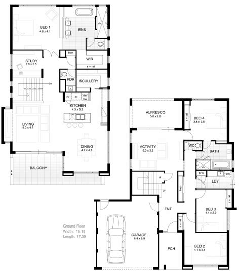 3 Storey Residential Floor Plan | Inspiring Home Design Idea