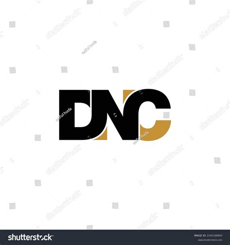 Dnc Letter Monogram Logo Design Vector: เวกเตอร์สต็อก (ปลอดค่าลิขสิทธิ์ ...