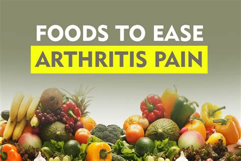 5 Foods To Ease Arthritis Pain - HTV