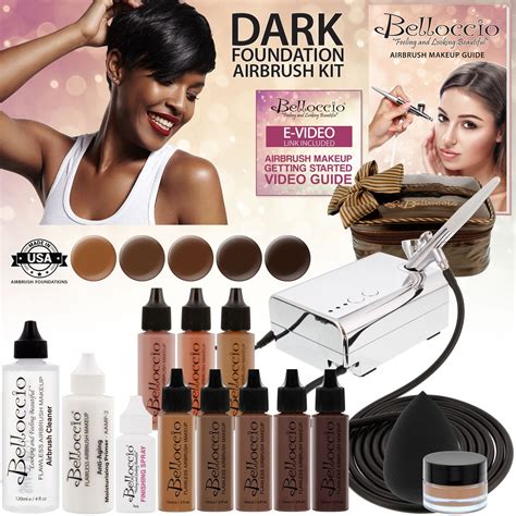 Belloccio Professional Deluxe Dark Shade AIRBRUSH Nepal | Ubuy