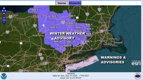 Weather in 5 Winter Weather Advisories Inland Sunday, New Storm In the Western US Heads East
