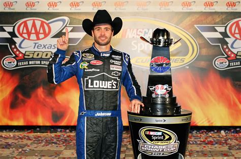 Jimmie Johnson Wins Second Straight at Texas