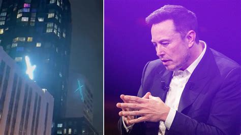 Elon Musk Forced to Take Down Disastrous 'X' Sign on Twitter Building After 3 Days - TrendRadars