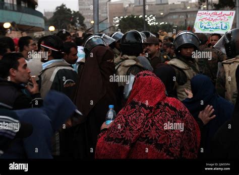 Cairo, Egypt. The Arab Spring Revolution, from 2011, which overthrew ...