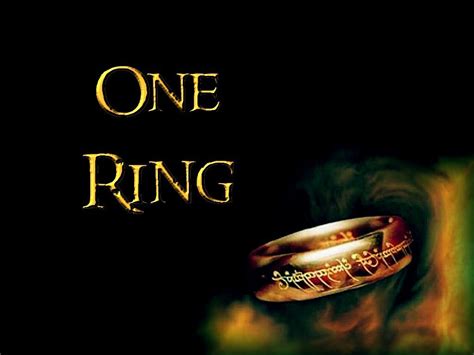 The One Ring of Power - Lord of the Rings Wallpaper (3068009) - Fanpop