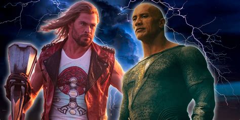 Black Adam vs. Thor: Who Would Win in a Fight?