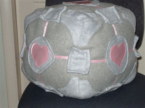 Companion cube plush 2 by lolacheez on DeviantArt