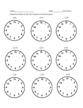 Illustration of Permeate : Riddle About Clock Hands