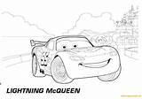 Cars Lightning McQueen In City A4 Disney Coloring Pages  Cartoons sketch template