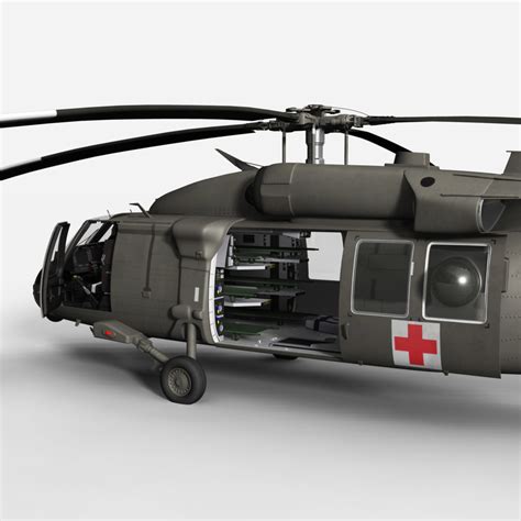 purchase hh-60m medevac helicopter 3d xsi