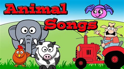 Animal Songs and Nursery Rhymes Collection for Kids and Toddlers | Kids learning videos, Nursery ...