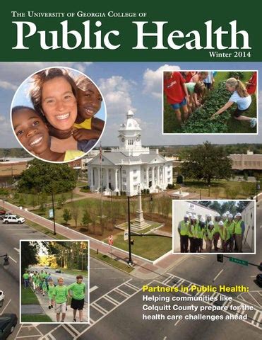 UGA Public Health Magazine - 2014 Issue by University of Georgia College of Public Health - Issuu