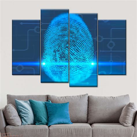 Digital Fingerprint Wall Art | Digital Art