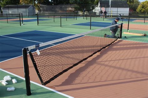 Outdoor pickleball courts ready for action at Taylor Park - Voice Of Muscatine