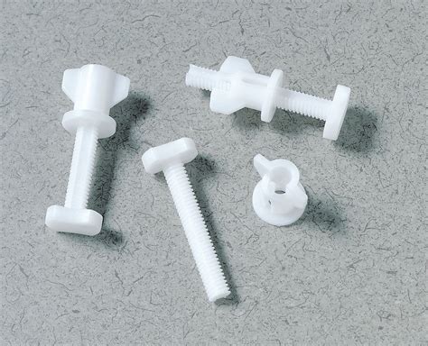 GRAINGER APPROVED Fasteners, Plastic/Nylon, For Use With Signs and Sign Posts, 2 in Length, 5/16 ...