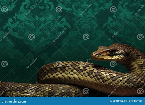 Venomous Viper - Reptile Snake Photo Series Stock Illustration ...