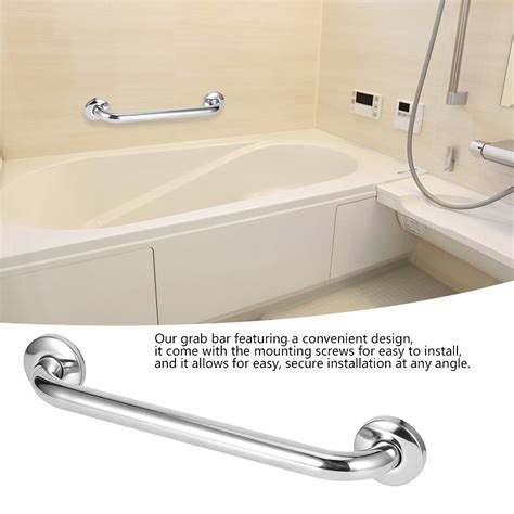 YLSHRF Stainless Steel Bath Grab Bar Anti-slip Safety Handrail Shower ...