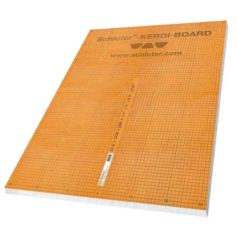 Schluter Kerdi-Board 1/2 in. x 48 in. x 96 in. Building Panel ...