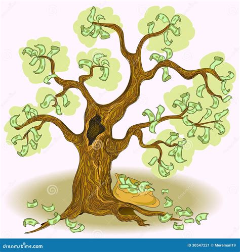 Money Tree Stock Image - Image: 30547221