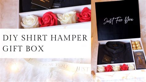 How To Make Shirt Hamper Box At Home | Shirt Box Tutorial | Classy ...