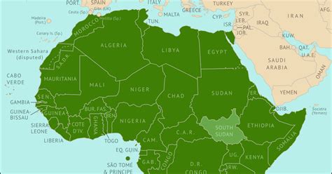 African Union Un-Suspends Mali (Map) - Political Geography Now