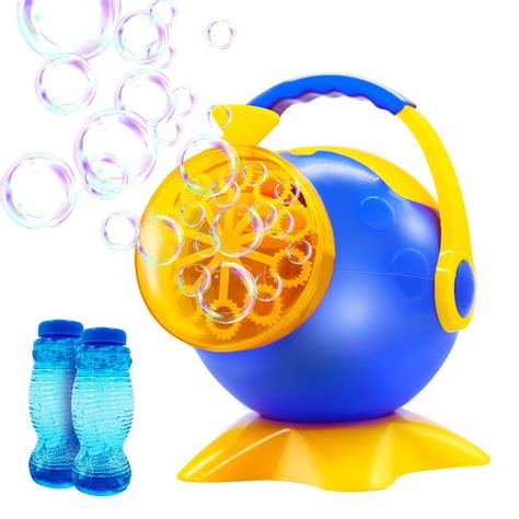 Bubble Machine, Automatic Bubble Blower Durable Bubble Maker with 2 Bottles NEW 795891114171 | eBay