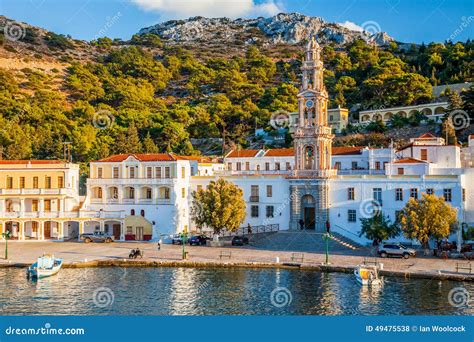 Panormitis Symi Greece stock photo. Image of beautiful - 49475538