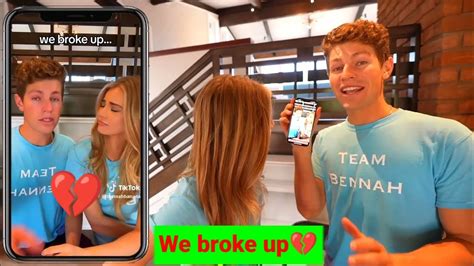 Ben Azelart and Hannah break up - YouTube