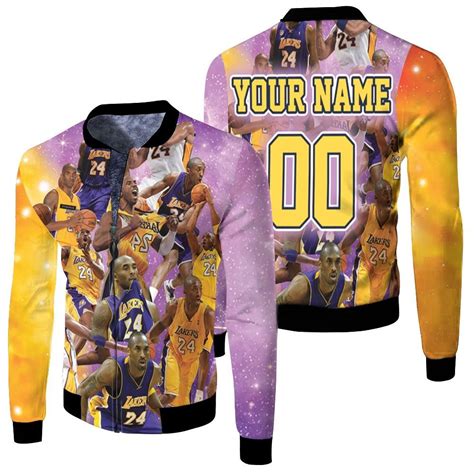 Kobe Bryant Number 24 Professional Basketball 3D Personalized Fleece ...