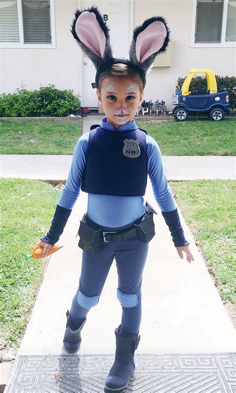 Judy Hopps Costume - Zootopia | Cute halloween costumes, Judy hopps costume, Kids costumes